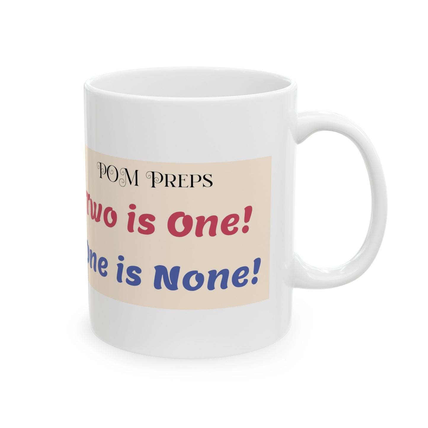 Two is One Mug US
