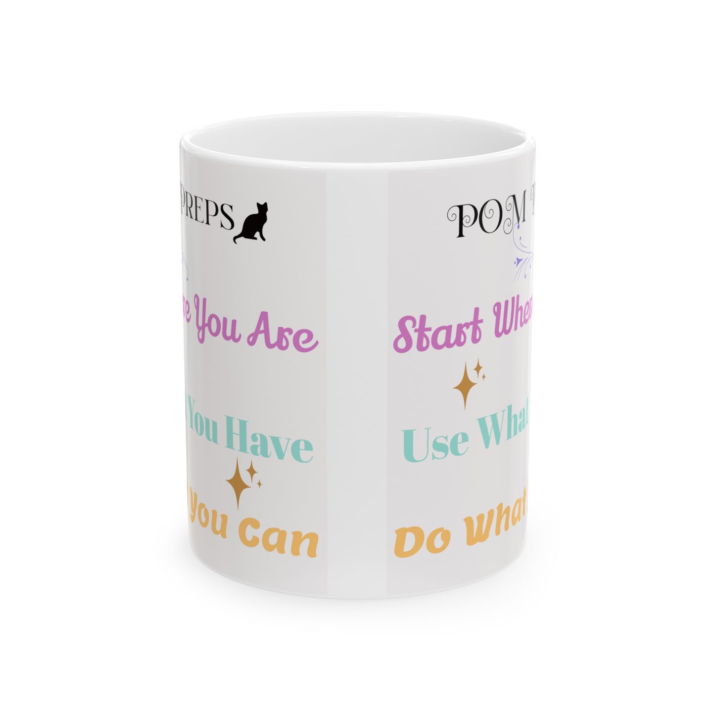 Start Where You Are Mug USA