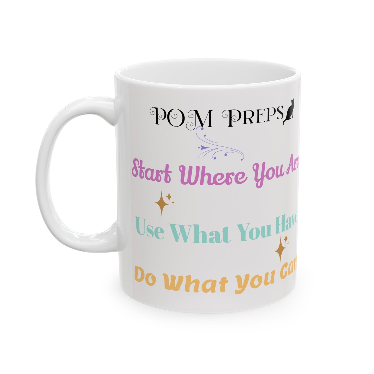 Start Where You Are Mug USA