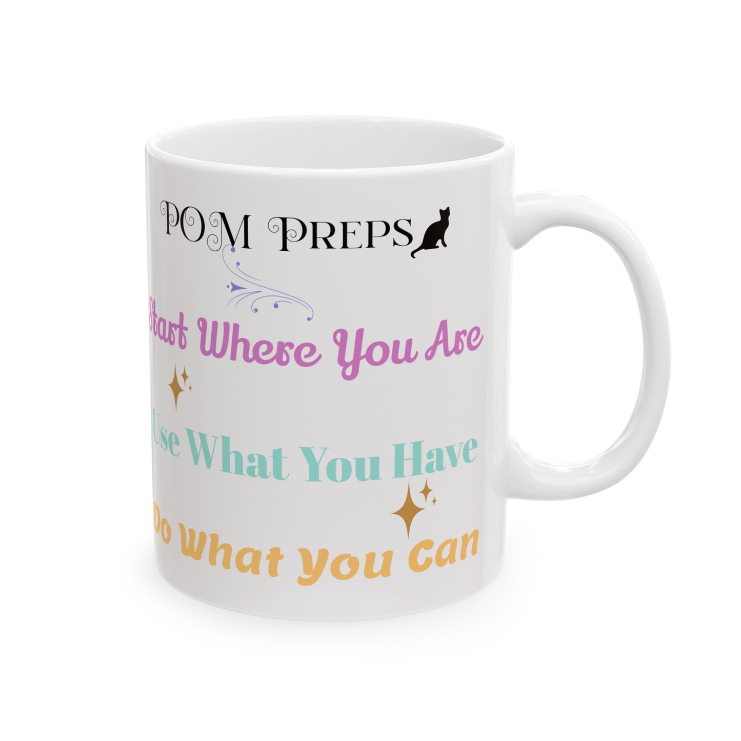 Start Where You Are Mug USA