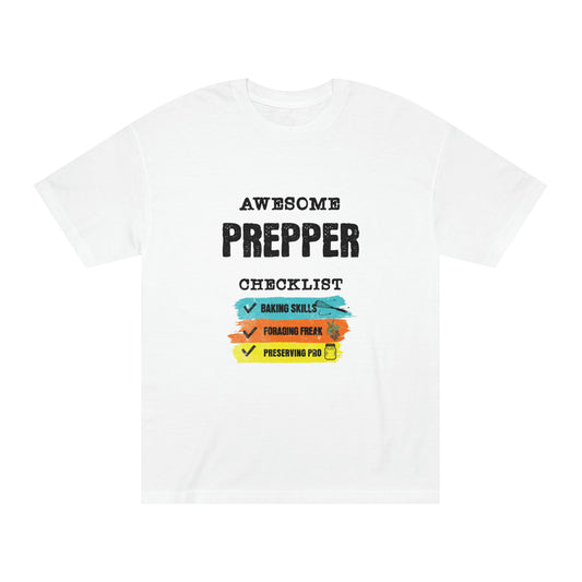 Awesome Prepper Unisex Classic Tee US