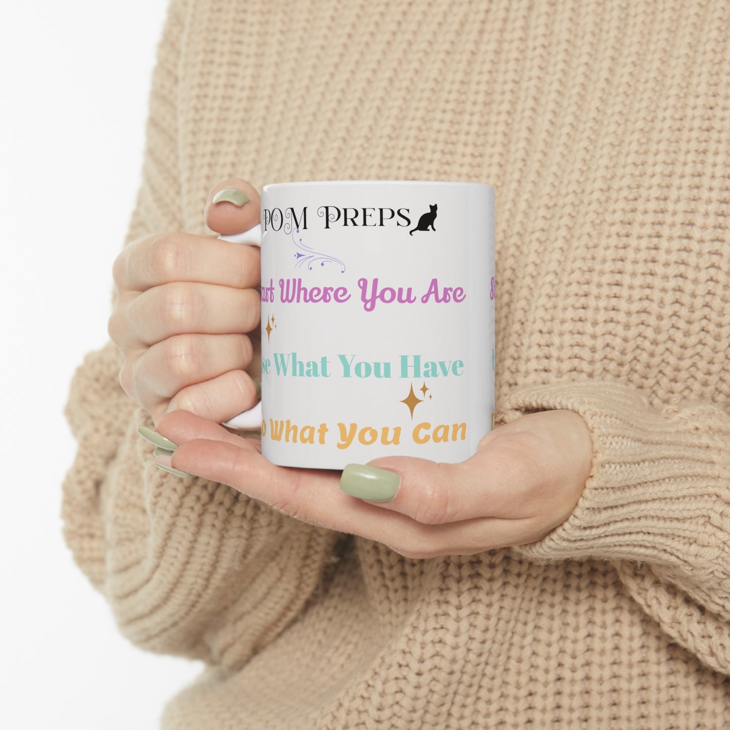 Start Where You Are Mug USA