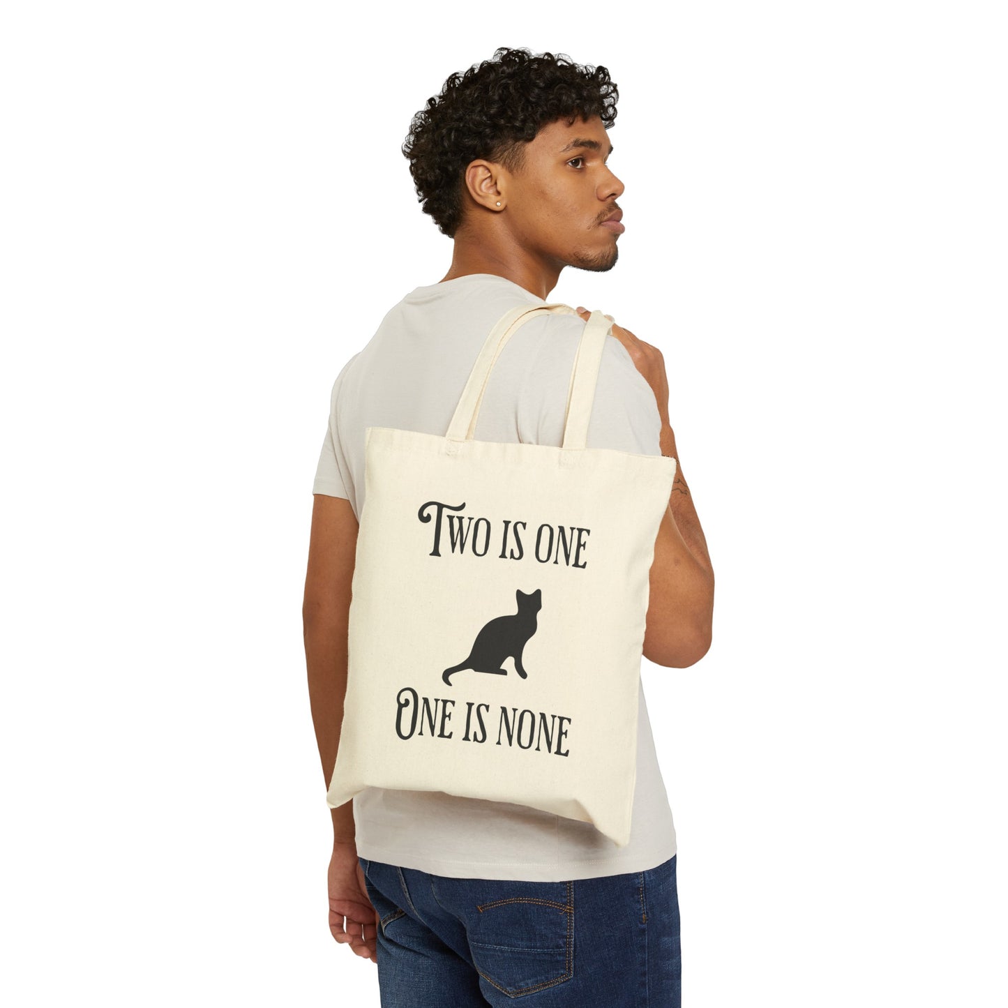 One Is None Cotton Tote USA