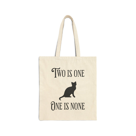 One Is None Cotton Tote USA