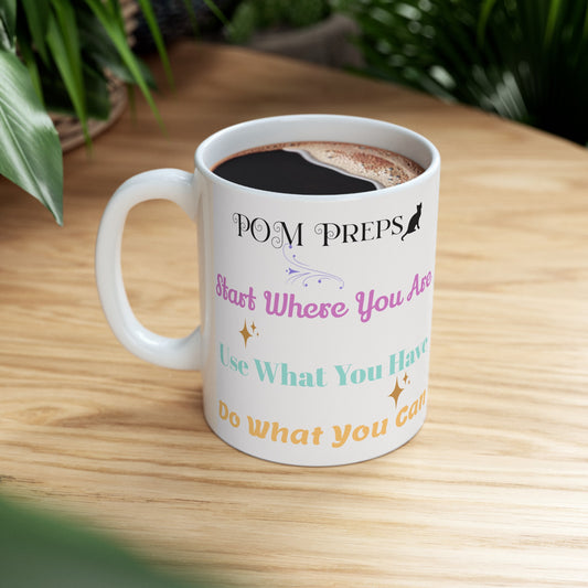 Start Where You Are Mug USA